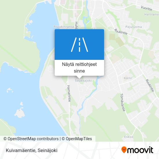 Kuivamäentie kartta