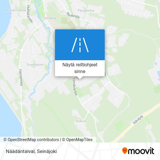 Näädäntaival kartta