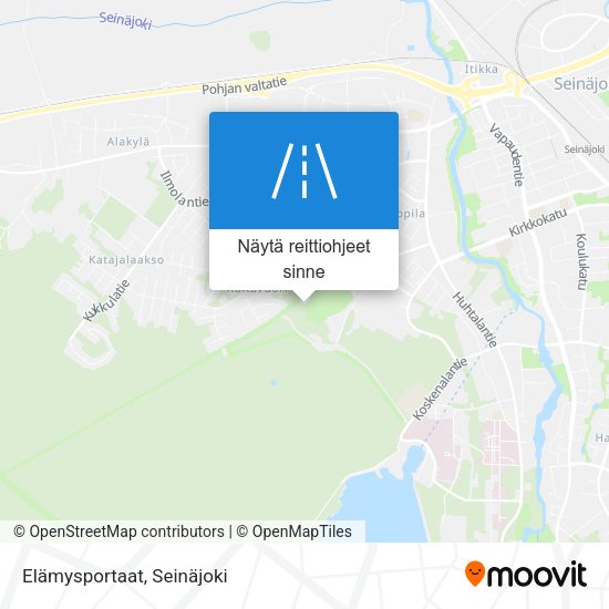 Elämysportaat kartta