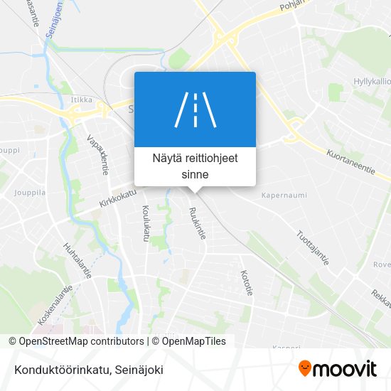 Konduktöörinkatu kartta