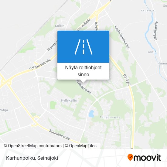 Karhunpolku kartta