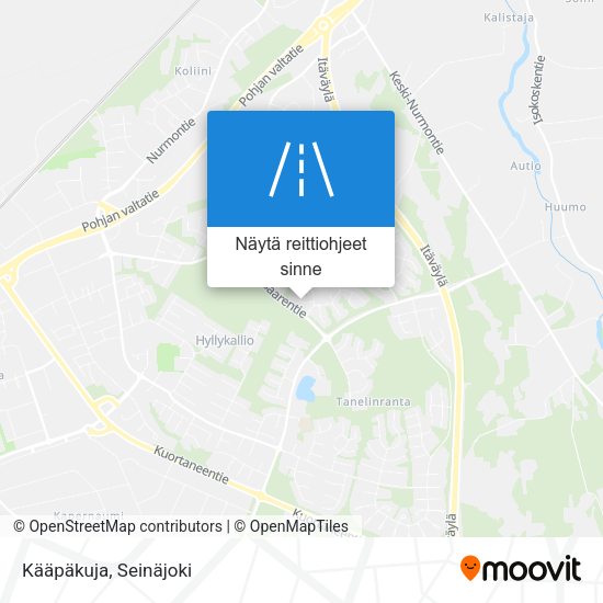 Kääpäkuja kartta