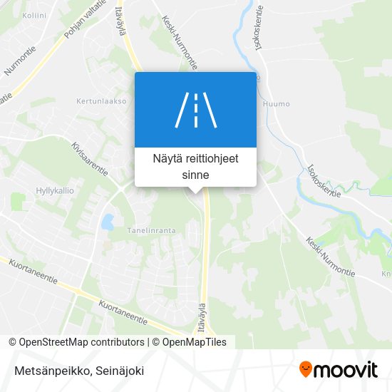 Metsänpeikko kartta