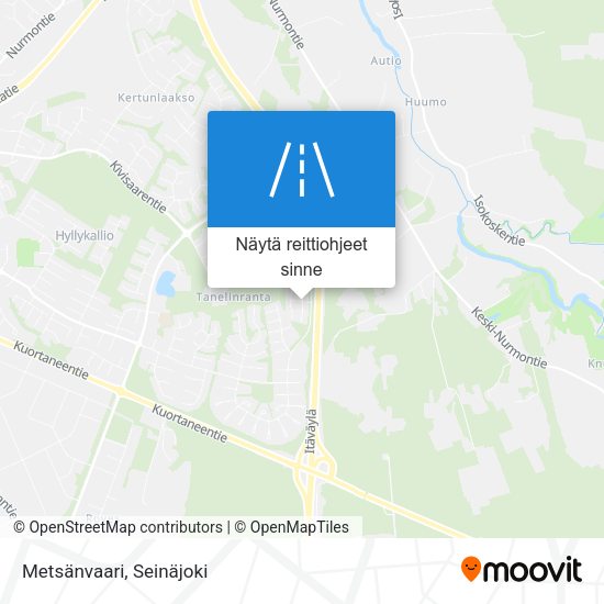 Metsänvaari kartta