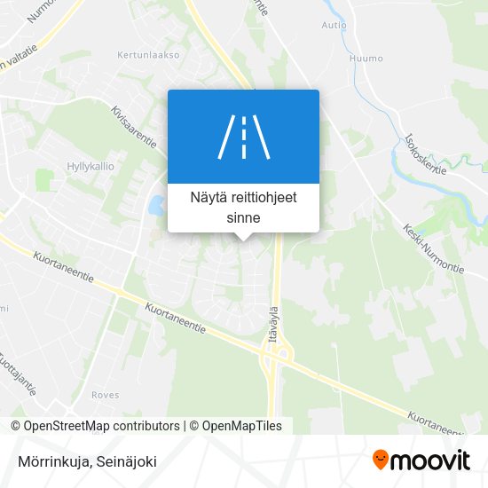 Mörrinkuja kartta