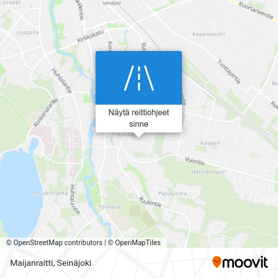Maijanraitti kartta