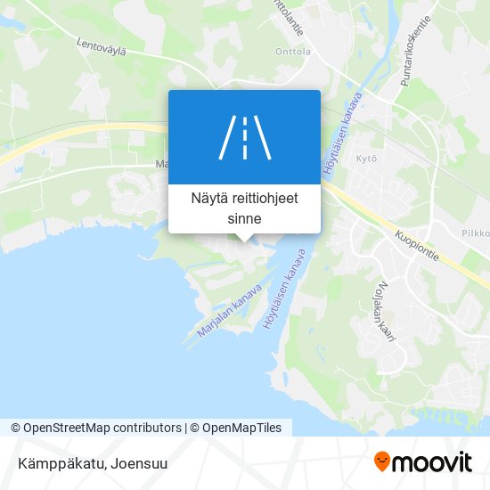 Kämppäkatu kartta