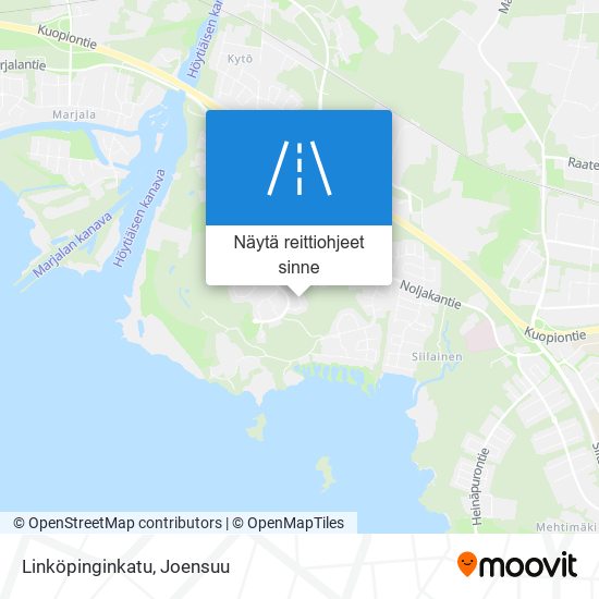 Linköpinginkatu kartta