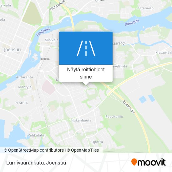 Lumivaarankatu kartta