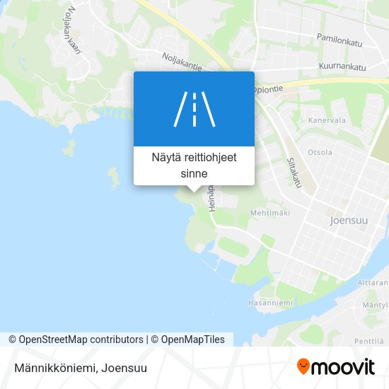 Männikköniemi kartta