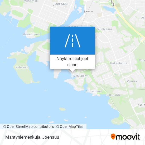 Mäntyniemenkuja kartta