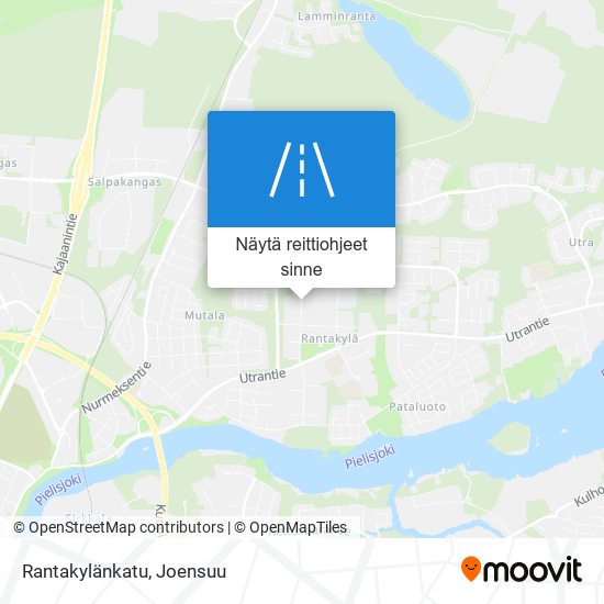 Rantakylänkatu kartta