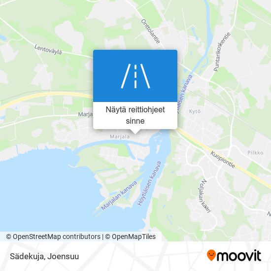 Sädekuja kartta