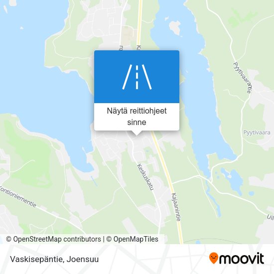 Vaskisepäntie kartta