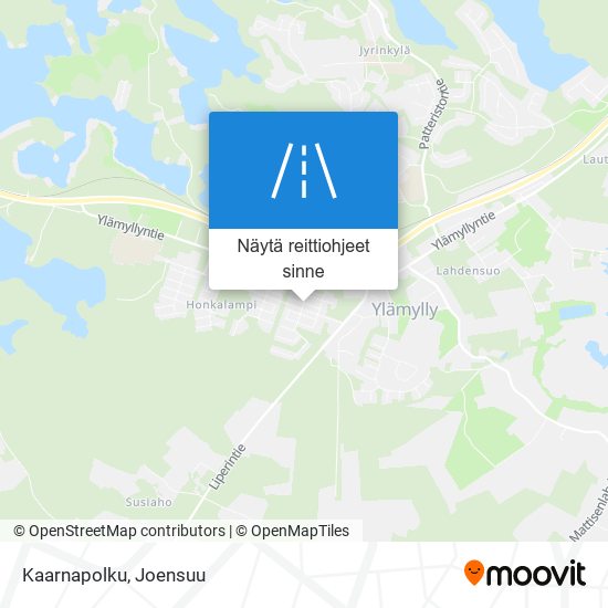 Kaarnapolku kartta