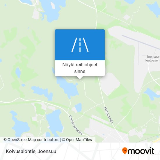 Koivusalontie kartta