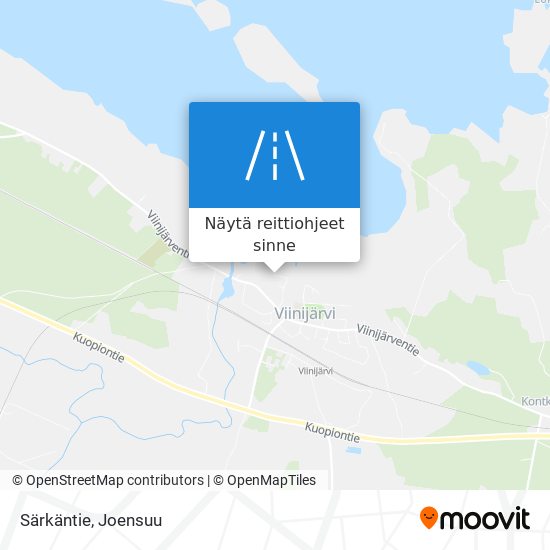 Särkäntie kartta