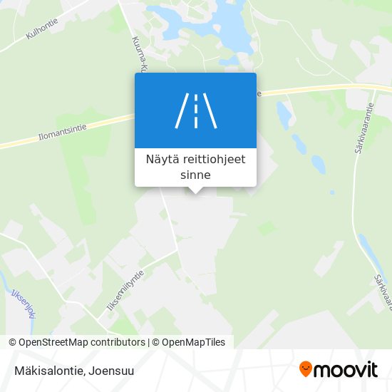 Mäkisalontie kartta