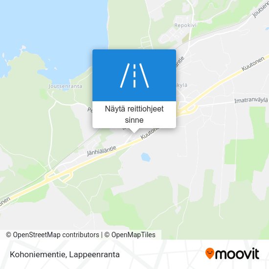 Kohoniementie kartta