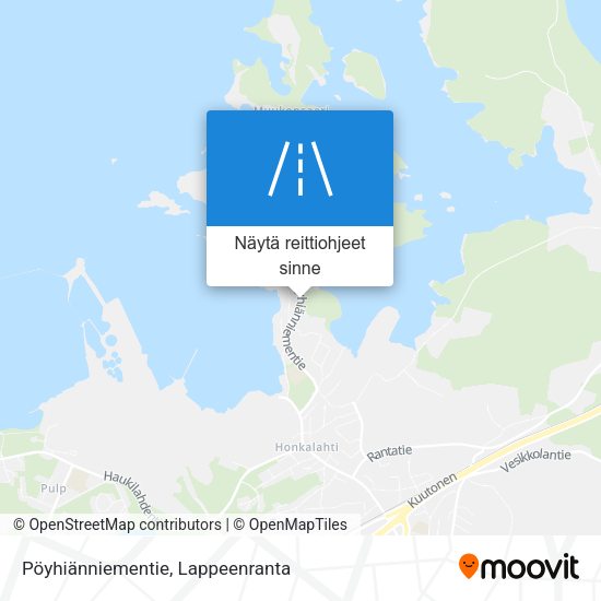 Pöyhiänniementie kartta
