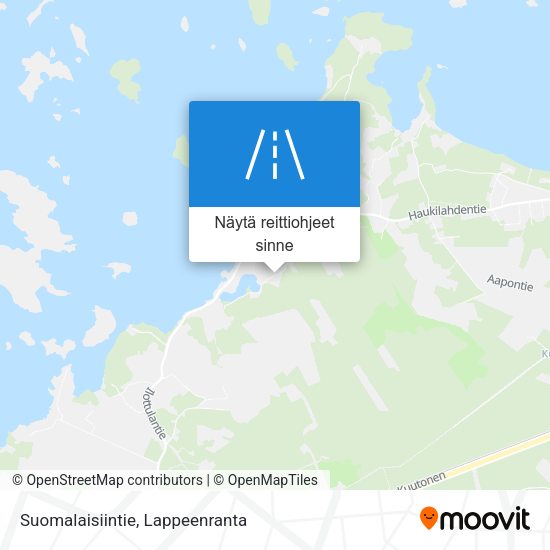 Suomalaisiintie kartta