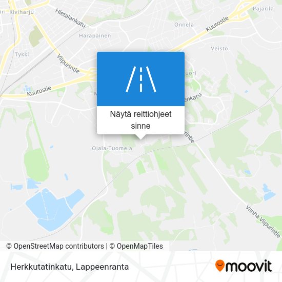 Herkkutatinkatu kartta