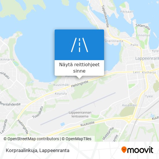 Kuinka päästä kohteeseen Korpraalinkuja paikassa Lappeenranta  kulkuvälineellä Bussi?