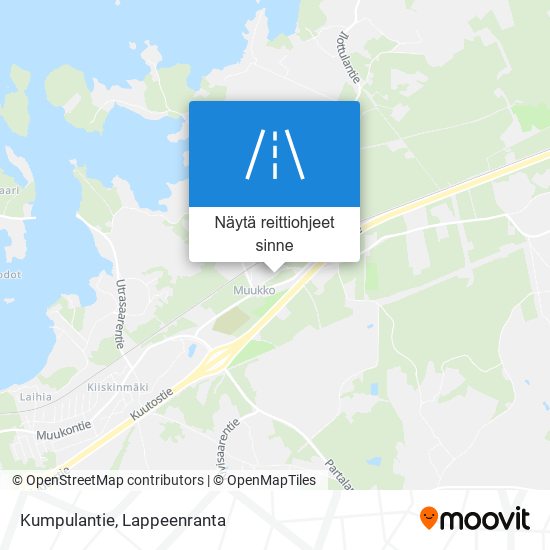 Kumpulantie kartta