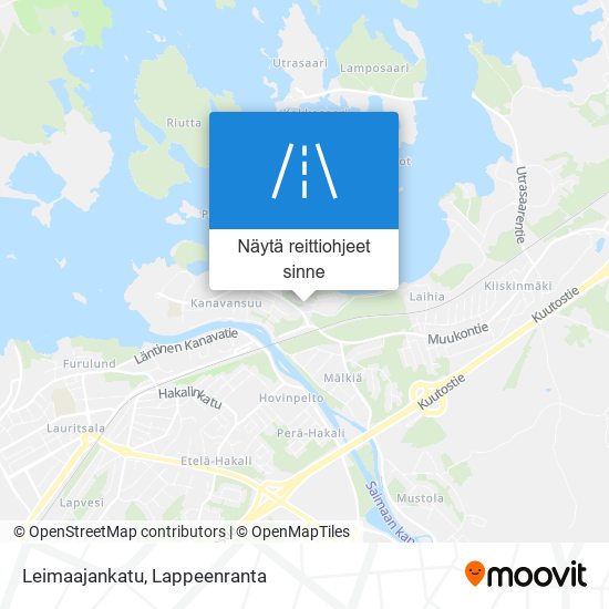 Leimaajankatu kartta