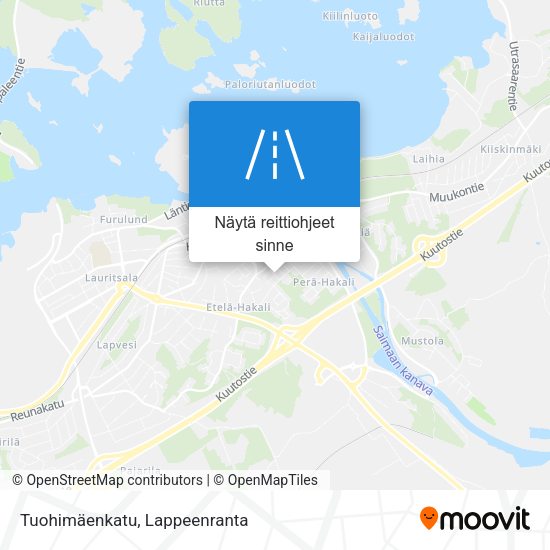 Tuohimäenkatu kartta