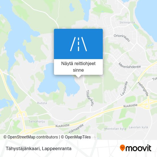 Tähystäjänkaari kartta