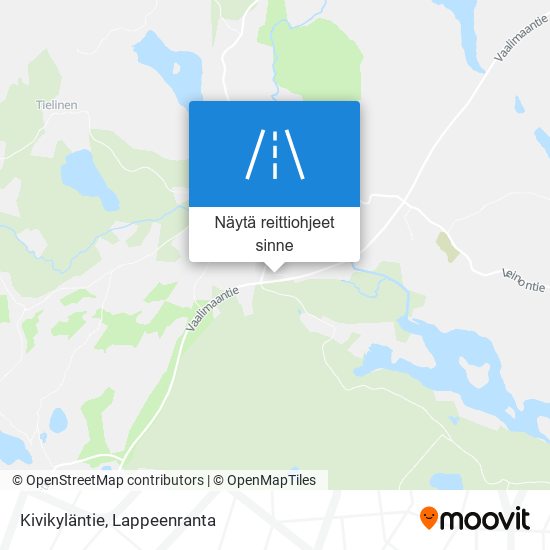 Kivikyläntie kartta