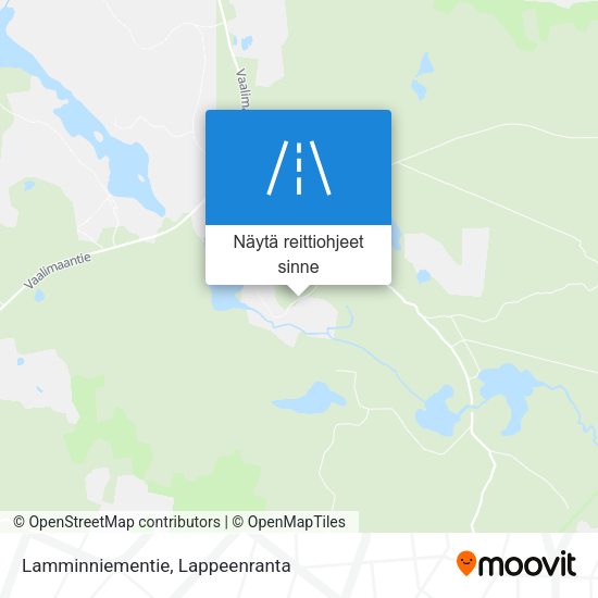 Lamminniementie kartta