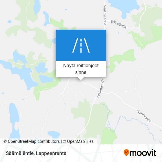 Säämäläntie kartta