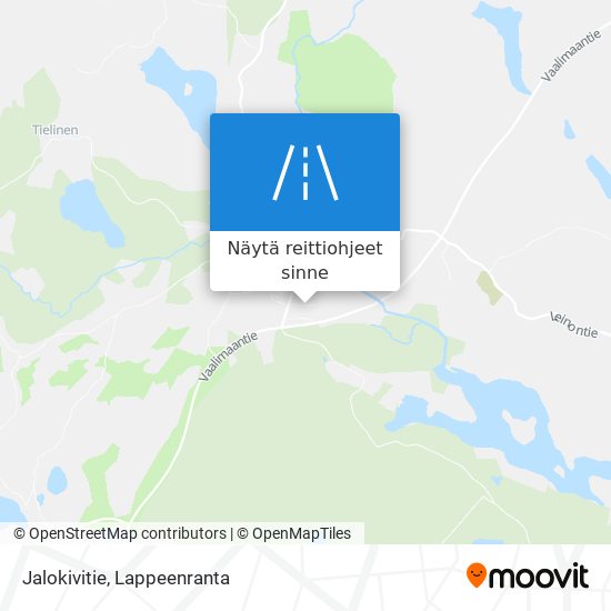 Jalokivitie kartta