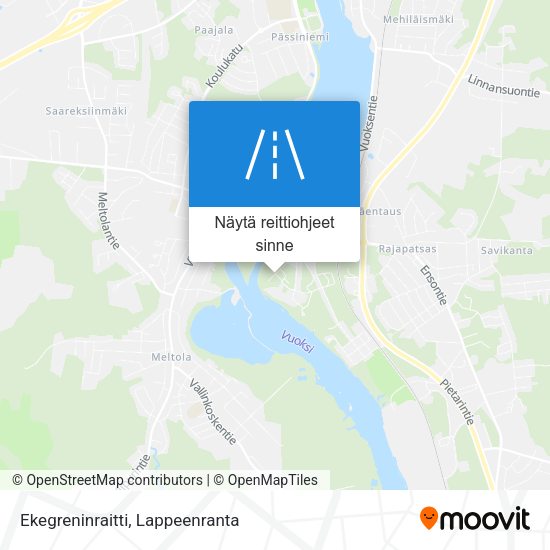 Ekegreninraitti kartta