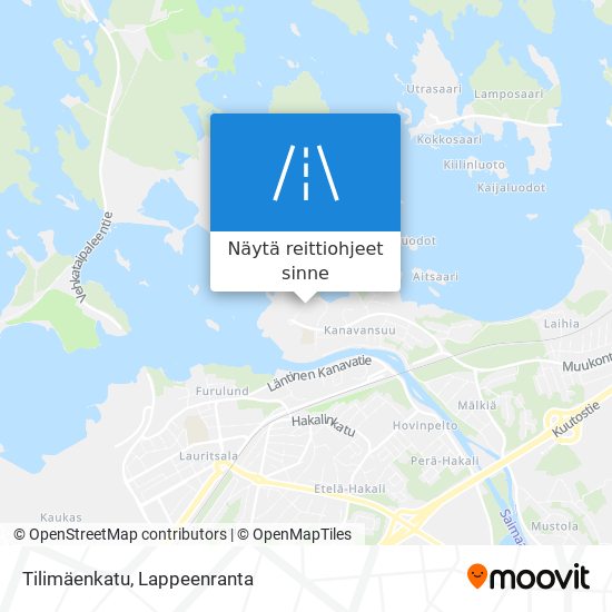 Tilimäenkatu kartta