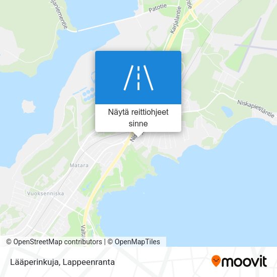 Lääperinkuja kartta