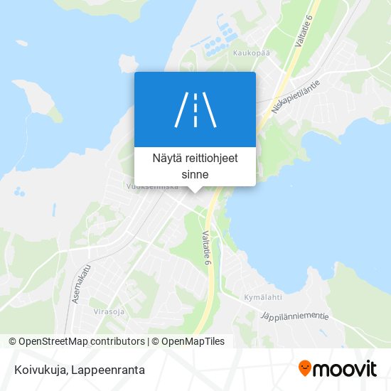 Koivukuja kartta