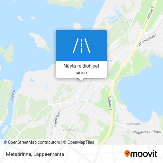 Metsärinne kartta