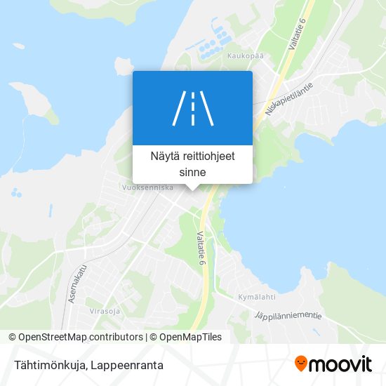 Tähtimönkuja kartta