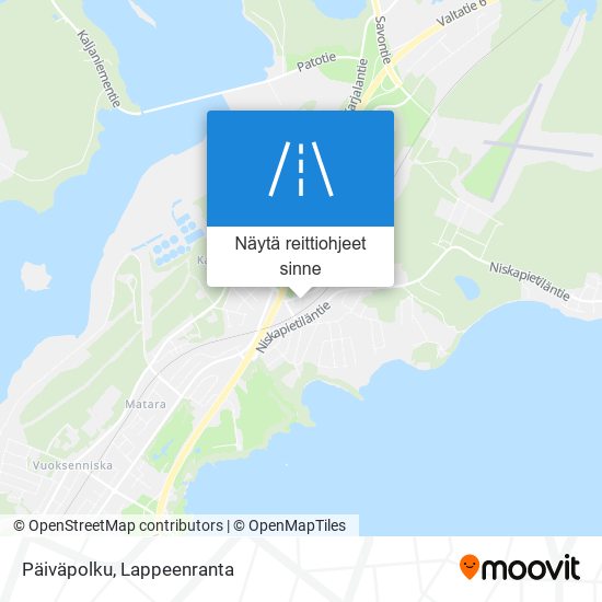 Päiväpolku kartta