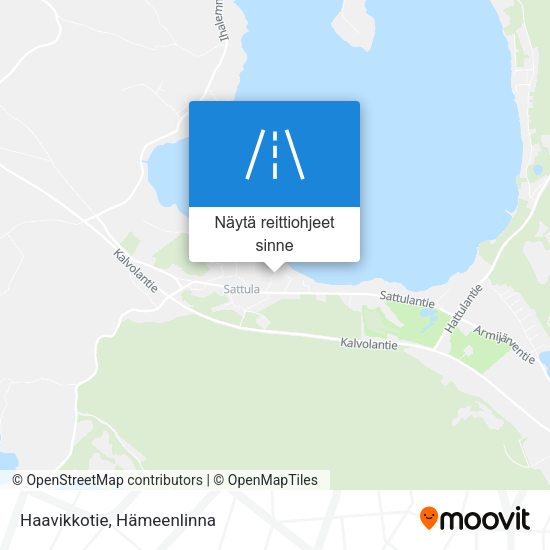 Haavikkotie kartta