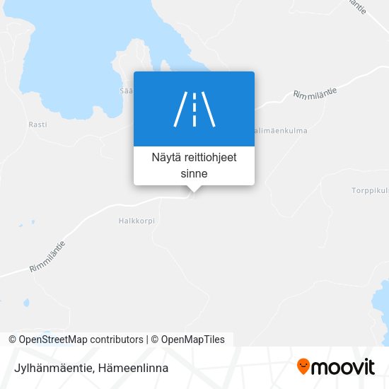 Jylhänmäentie kartta