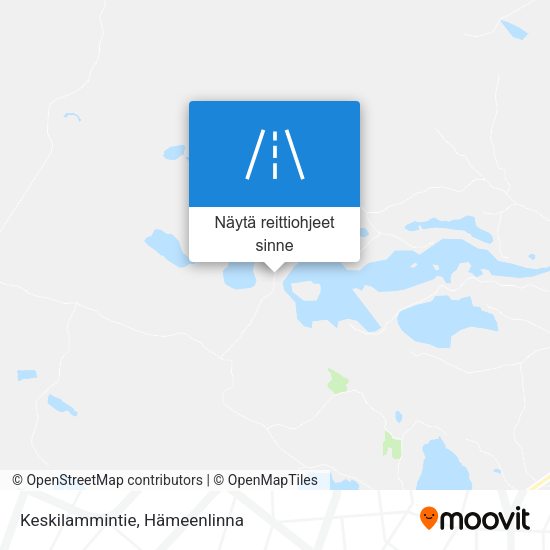 Keskilammintie kartta