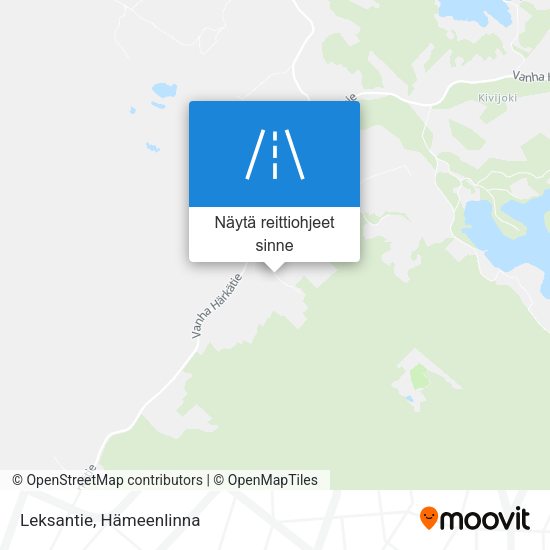 Leksantie kartta