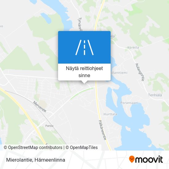 Mierolantie kartta
