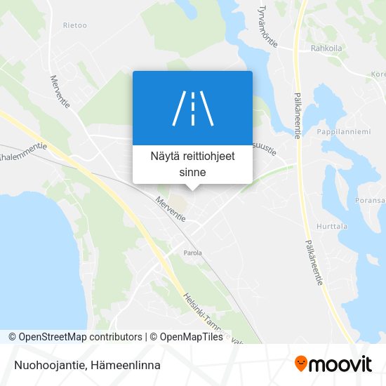 Nuohoojantie kartta