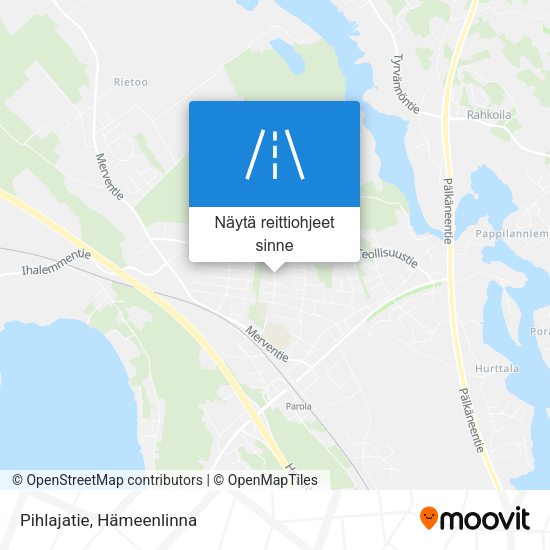 Pihlajatie kartta