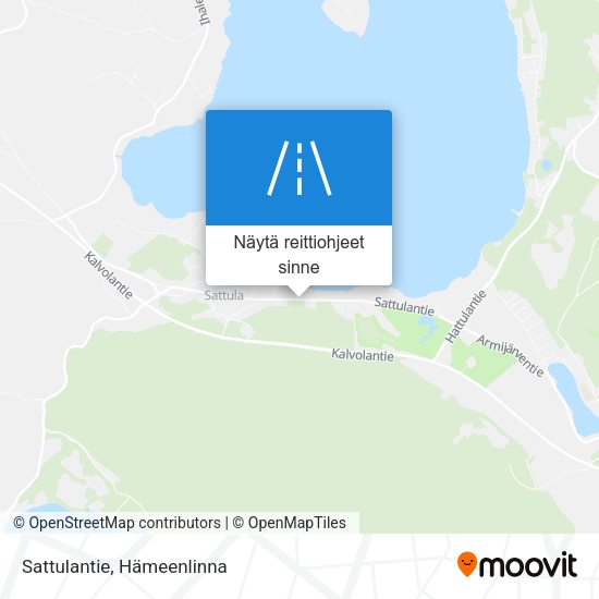 Sattulantie kartta